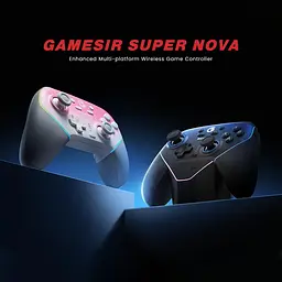 Бездротовий геймпад GameSir Super Nova (Hall Effect, BT, 2.4G, 1000 мАг) Док станція - мініатюра 7