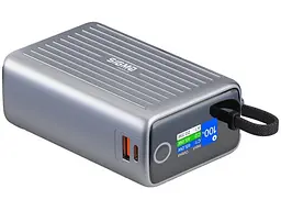 Зовнішній акумулятор (Power Bank) Sigma mobile X-power SI25A5QLX 25000mAh 100W Grey