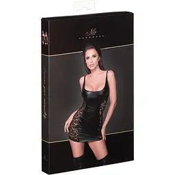 Сукня Noir Handmade F229 Powerwetlook dress With lace inserts - S - мініатюра 4