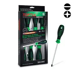 Комплект професійних викруток 6 од. PRO-PLUS SERIES Toptul hoz0007669