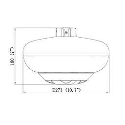 IP-відеокамера панорамна мультисенсорна 2Mp*8 TVT TD-6528M3 (D/PE/AR2) f=3.3mm (77-00305) - мініатюра 2