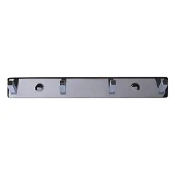 Планка з гачками Topaz TKB 9385-4, Хром - мініатюра 2