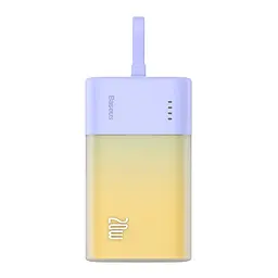 Зовнішній акумулятор Baseus Power Bank 5200mAh 20W Lightning (P10055600512-00) Purple - мініатюра 2