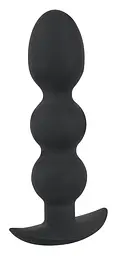 Силиконовий анальний затор Black Velvets Heavy Beads Orion 42-05330250000 86917 - мініатюра 4