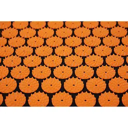 Килимок акупунктурний з валиком Cornix Classic Mat Аплікатор Кузнєцова XR-0111 Black/Orange - мініатюра 4