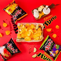Чіпси Samyang Buldak Potato Chips Habanero Lime 55 г - мініатюра 5