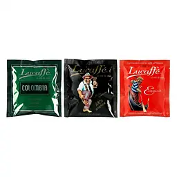 Набір кави в чалдах Lucaffe 3 види Світова подорож 150 шт