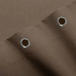 Шторка для душу та ванної Cosas з кільцями 180х180 espresso, шоколад (ShowerCurtains_18Espresso_DUK_180x180_Hook) - мініатюра 6
