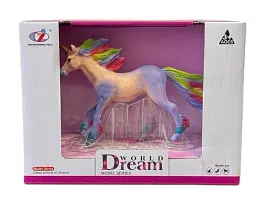 Фігурка єдинорога лілового Dino Toys, 20×9,5×15 см