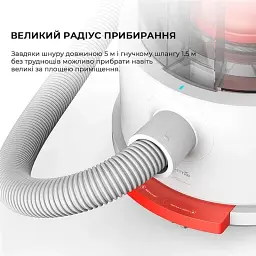 Порохотяг Deerma TJ200 Vacuum Cleaner (Wet and Dry) (global) - мініатюра 5