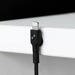 Кабель ZMi Cable USB to Lighting Kevlar 2A 1m AL803 Black - мініатюра 3