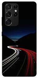 Чохол Demsky Червоно-біла дорога для Samsung Galaxy S21 Ultra