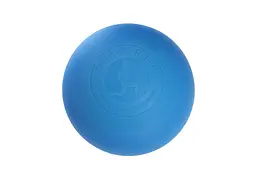 Масажний м'ячик EasyFit каучук 6.5 см синій (EF-2076-BL)