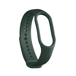 Силіконовий ремінець Emy Original Design Xiaomi Mi Band 5 / Mi Band 6 / Mi Band 7 Pine green - мініатюра 2