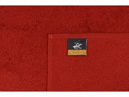 Набір рушників Beverly Hills Polo Club - 355BHP1450 Botanik Brick Red 70x140 - мініатюра 6