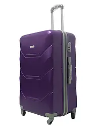 Валіза велика L ABS-пластик Milano bag 147M 76×51×31см 115л Фіолетовий - мініатюра 2