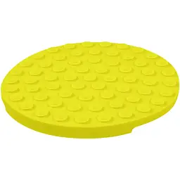 Миска-килимок для собак та котів Waudog Silicone для повільного харчування 211х211х30 мм жовтий - мініатюра 2