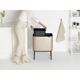 Бак для сміття Brabantia Bo 11 л + 23 л бежевий (201585) - мініатюра 5
