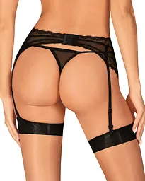 Пояс для панчох Obsessive Medilla garter belt XL/2XL - мініатюра 2