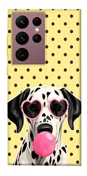 TPU чохол Demsky Pinky dolmatin для Samsung Galaxy S22 Ultra