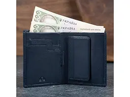 Чоловічий вертикальний портмоне 3504 NEW Contatto Темно-синій 9x10,5x1,5 см TONY PEROTTI acs0032439 - мініатюра 5