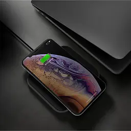 Бездротовий зарядний пристрій Zens Single Aluminium Wireless Charger Black (ZESC14B/00) - мініатюра 3