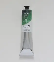 Олійна фарба Rive gauche 200 мл, Фтало-зелений синього відтінку (Phthalo Green (Blue Shade))