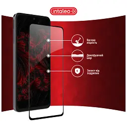 Скло захисне Intaleo Full Glue Xiaomi Redmi Note 11 Pro Black (1283126522680) - мініатюра 5