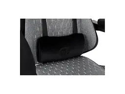 Комп'ютерне крісло для геймера GT Racer X-2324 Fabric Gray/Black Suede - мініатюра 9