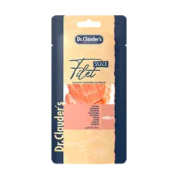 Ласощі для собак і котів Dr.Clauder's Snack Filet з лососем