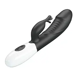 Вібратор - Pretty Love Rasmussen Dual Vibrator Black - мініатюра 6