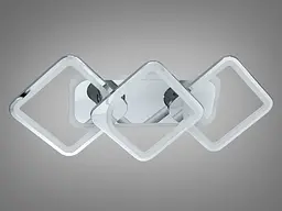 Люстра стельова Romin 8060 золото LED 75Вт з пультом - мініатюра 4
