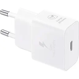Мережевий зарядний пристрій Samsung 25W White (EP-T2510NWEGEU) [97046] - мініатюра 4