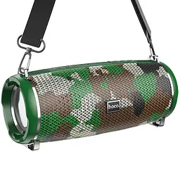 Портативна акустика Hoco Xpress sports BT speaker LED IPX5 HC2 бездротова синя - мініатюра 7