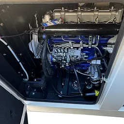 Дизельний генератор OYAL OYY-50 YANG DONG Y4105D 50KVA/40KW, Альтернатор OYL224D, AVRXS460, витрата 75% навантаження - 8,2 літрів/годину, 230/400V, 50Hz (AVR+ATS) 2300*950*1400mm, 950kg, 140L - мініатюра 7