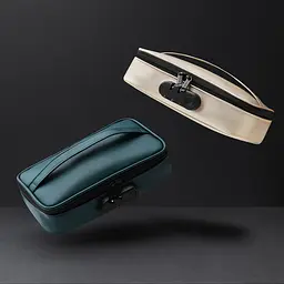Кейс для игрушек с кодовым замком Dorcel Discreet Box Luxury Green - миниатюра 12