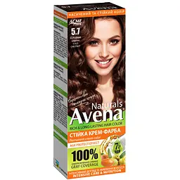 Стійка крем-фарба для волосся Acme Color Avena Naturals 5.7 холодний каштан