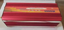 Інвертор напруги Wave Inverter 4000 Вт 12-220В (Червоний) - мініатюра 3