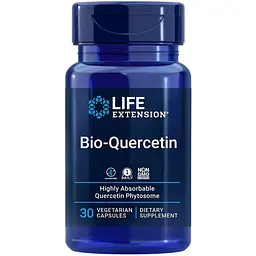 Біо-кверцетин Life Extension Bio-Quercetin, 30 вегакапсул для підтримки серцево-судинної системи