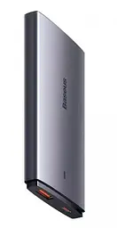 Мережевий зарядний пристрій Baseus GaN5 Pro Ultra-Slim 65 W (2 порти C+U) з кабелем 100 W (CCGP150113) сіре - мініатюра 4