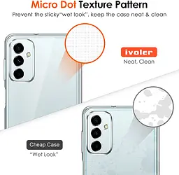 Чохол WXD TPU Transparent Case для Samsung Galaxy M13 4G [70111] - мініатюра 6