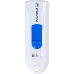 USB флеш накопичувач Transcend 512GB JetFlash 790 White USB 3.1 (TS512GJF790W) - мініатюра 2