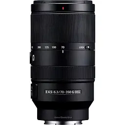 Об'єктив Sony E 70-350mm F/4.5-6.3 G OSS (SEL70350G) [106621] - мініатюра 2