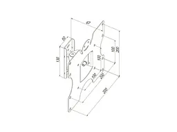Настінне кріплення KSL WMB-4022T - мініатюра 4
