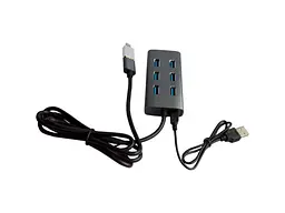 Мультипортовий адаптер Maiwo USB3.0 Type-A/Type-C to 7х USB3.0 (KH700) - мініатюра 4