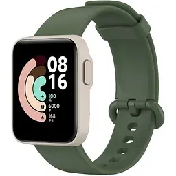 Ремінець DK Silicone Sport Band Classic для Xiaomi Mi Watch Lite (011912) (virid) - мініатюра 2