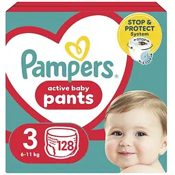 Підгузки Pampers Pants Midi Розмір 3 (6-11 кг) 128 шт. (8006540069417)
