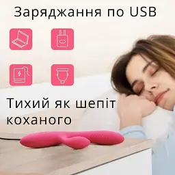 Вібратор I’MCUM PleasureHeat Рожевий (IM-ZDB504) - мініатюра 6