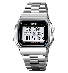 Годинник чоловічий наручний Skmei 2113 (Сріблястий) - мініатюра 1