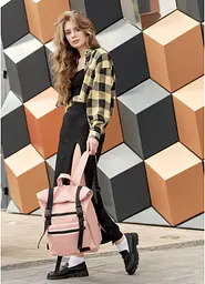 Рюкзак ролл Sambag унісекс RollTop Zard пудра 41 x 30 x 16 см (24238006) - мініатюра 9